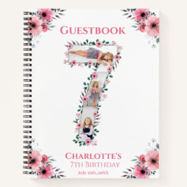 Gran libro de invitados de Chica de cumpleaños fot