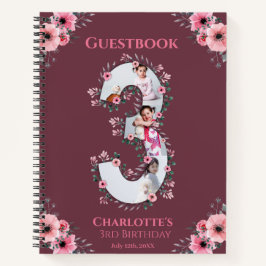 Gran libro de invitados para Chicas de cumpleaños