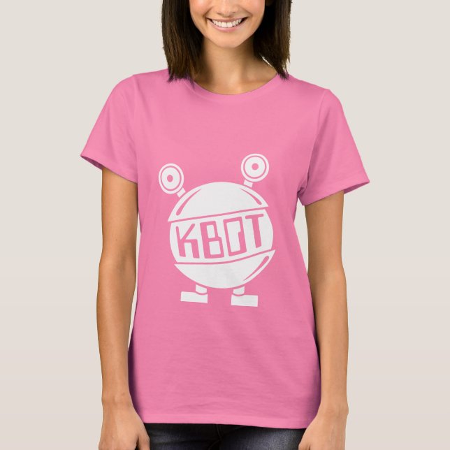 Gran logotipo de KBOT en camiseta de mujeres (Anverso)
