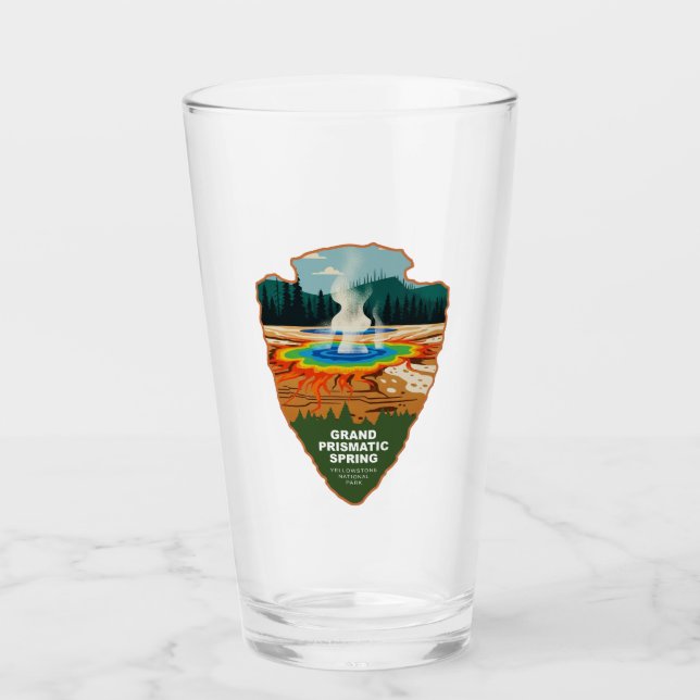 Gran Manantial Prismático Yellowstone Arrowhead (Anverso)