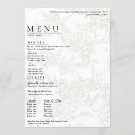 Gran Menú Floral de Boda