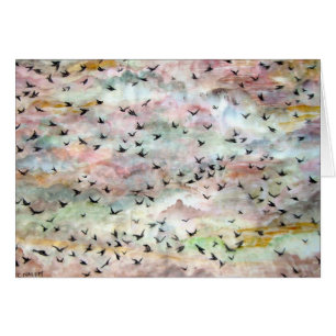 Gran multitud en vuelo