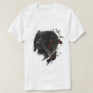 Gran Munsterlander con camiseta de faisán