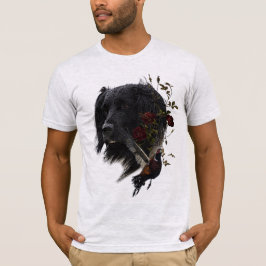 Gran Munsterlander con camiseta de faisán