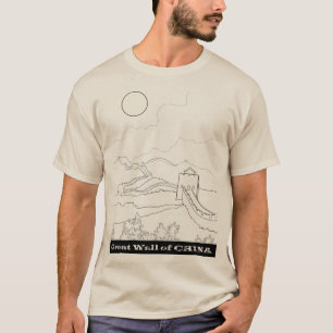 Gran Muralla de la camiseta de China