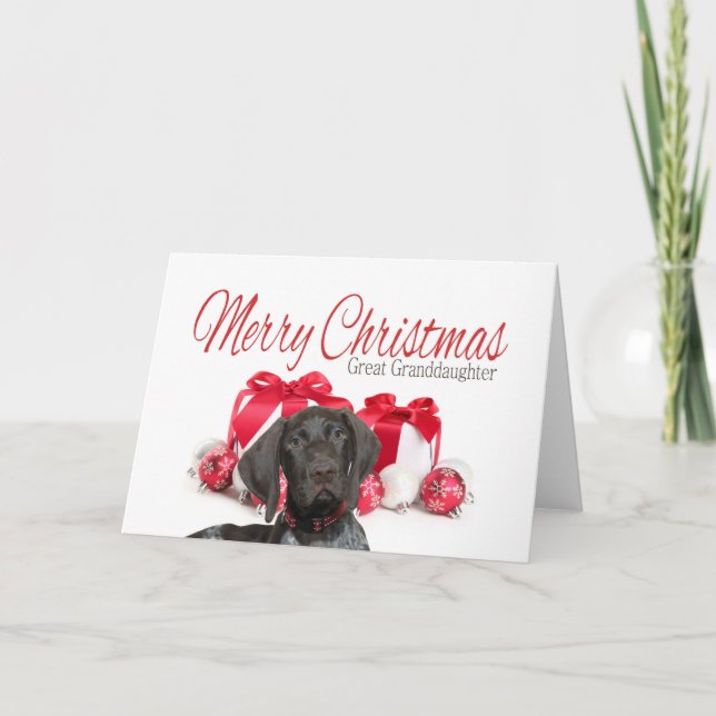 Gran Nieta Glossy Grizzly Feliz Navidad (Anverso)