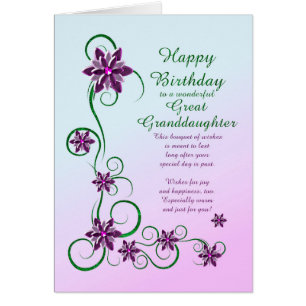 Gran Nieta Nacimiento Deslizaciones y Flores