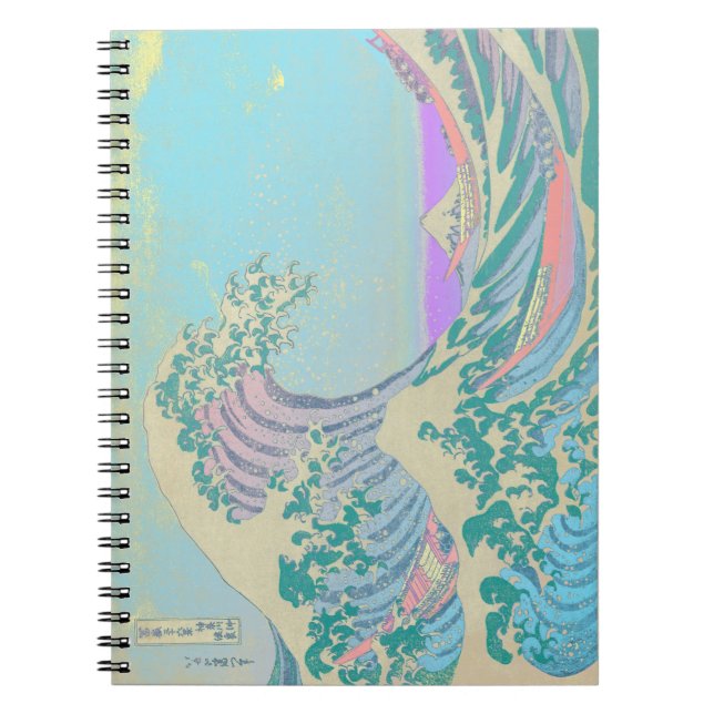 Gran Ola Cuaderno Pastel (Frente)