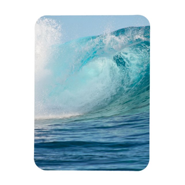 Gran ola del océano Pacífico rompe imán vertical (Vertical)