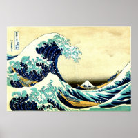 Gran Onda Brillante Versión Arte de Alta Resolució