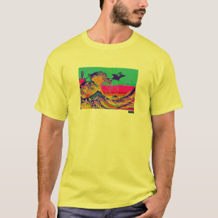 Gran onda del CYCAD de la camisa de Kanagawa