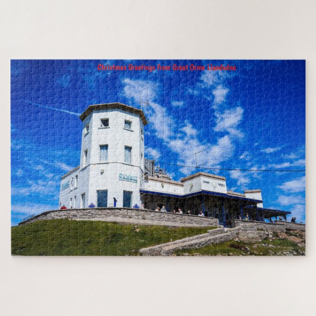 Gran Orme Gales Llandudno Jigsaw Puzzle (Horizontal)