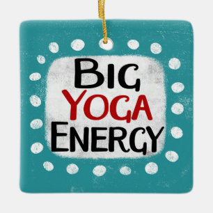 Gran ornamento de energía del yoga