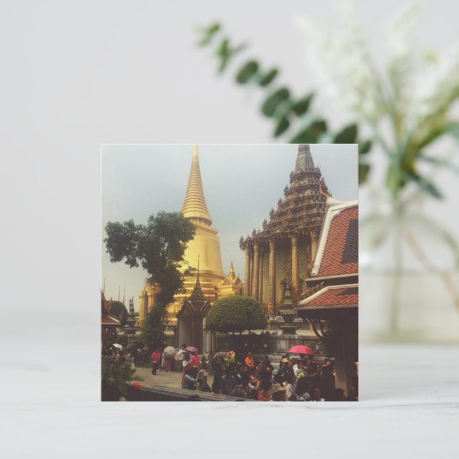 Gran Palacio, Bangkok, Tailandia (Anverso de pie)