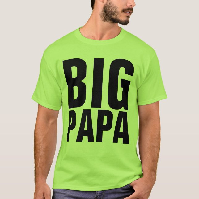 GRAN PAPA DE CAMISETAS DE HOMBRES DIVERTIDOS (Anverso)