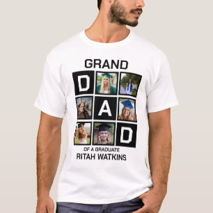 Gran papá de una camiseta graduada