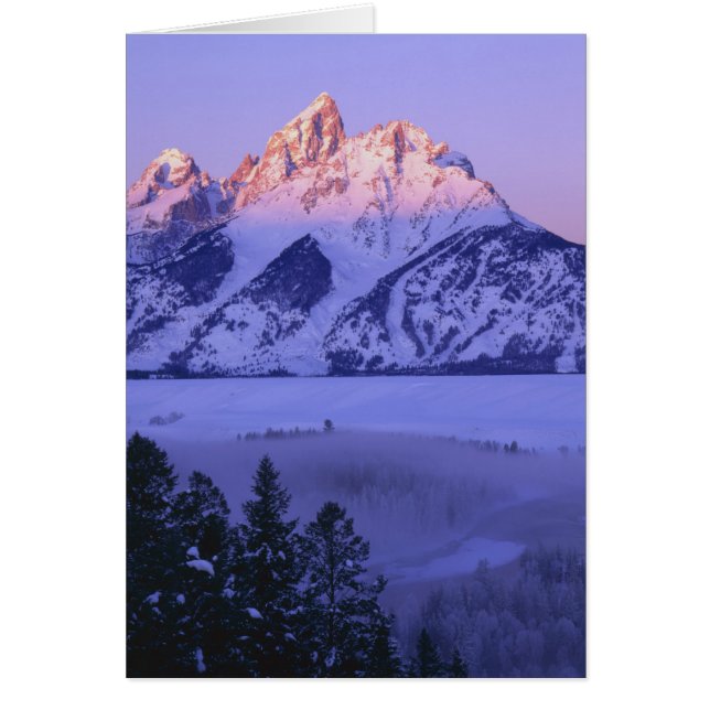GRAN PARQUE NACIONAL DE TETON, WYOMING. EE.UU. Nie (Frente)