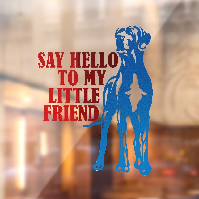 Gran Pegatina dane / Cling (Hoja 2)