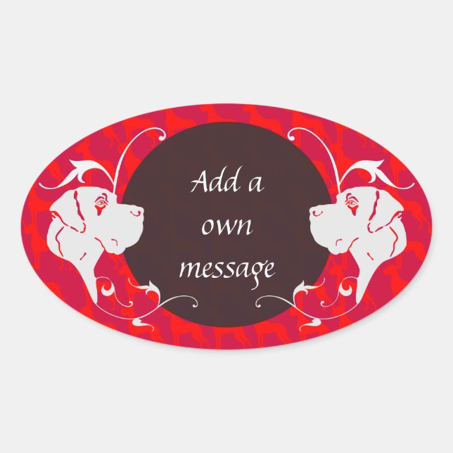 Gran Pegatina de Dane (Anverso)