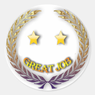 Gran pegatina de empleo