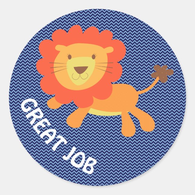 Gran Pegatina de estudiantes de empleo de 1½ pulga (Anverso)