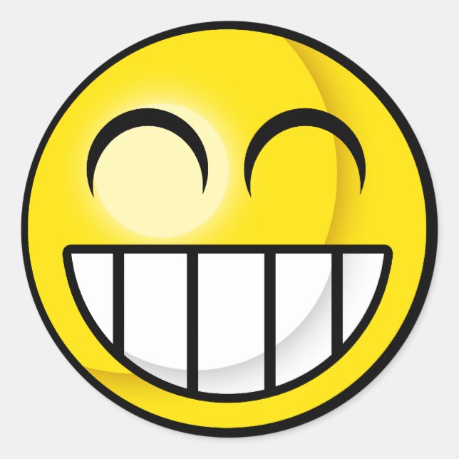 Gran Pegatina de Grin (Anverso)