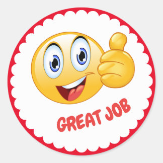 Gran Pegatina de la escuela de empleo