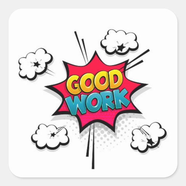 Gran Pegatina de la escuela de empleo (Anverso)