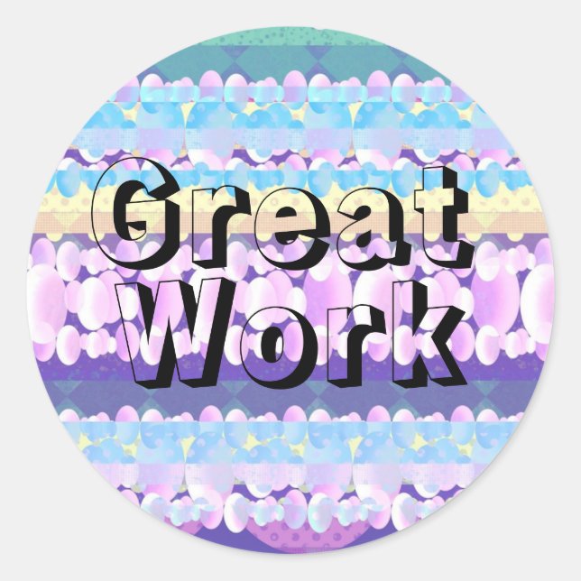 Gran Pegatina de Ronda Clásica de Estudiantes de T (Anverso)