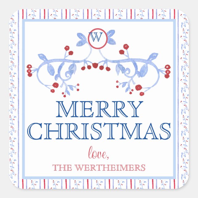 Gran Pegatina del Milenio del Azul Rojo (Anverso)