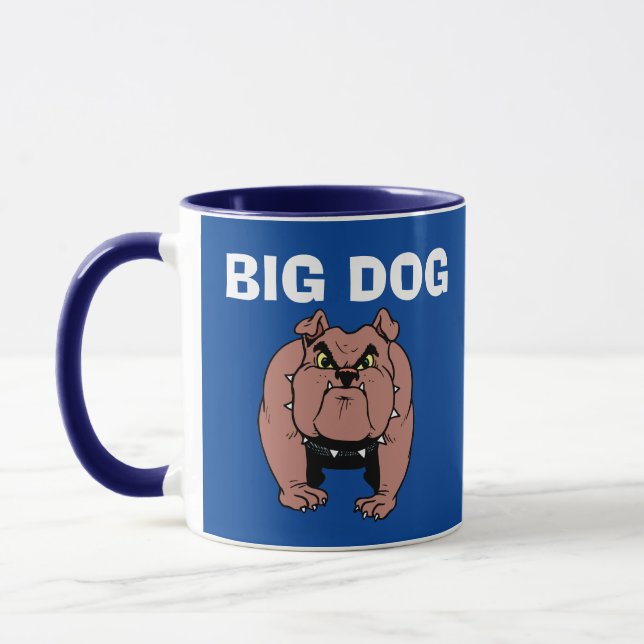 GRAN PERRO, tazas de café de BULLDOG (Izquierda)