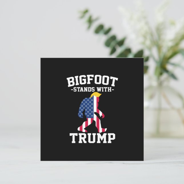 Gran pie de página con las elecciones de Trump de  (Anverso de pie)