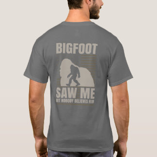 Gran Pie Personalizada Graciosa Me Vio Camiseta