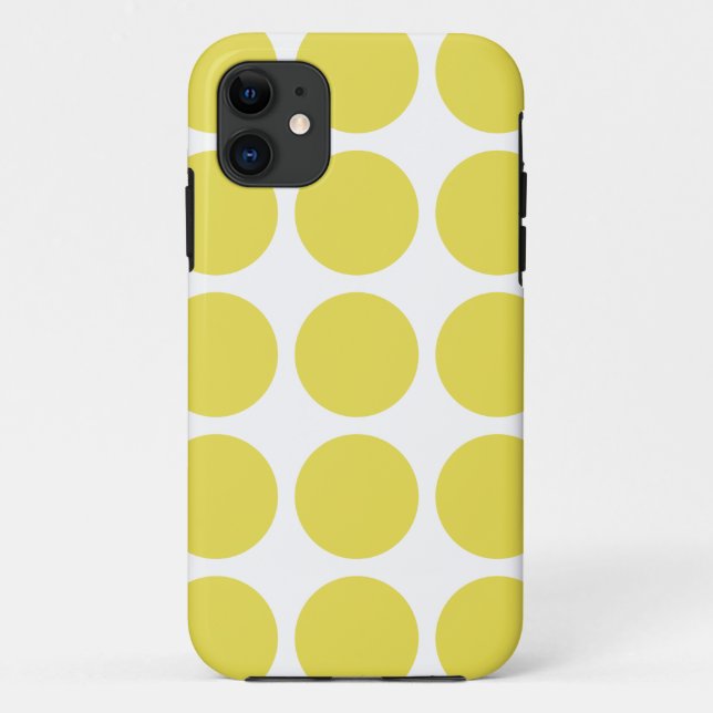 Gran Polka Dots iPhone 5 Tough Xtreme Funda (Reverso)