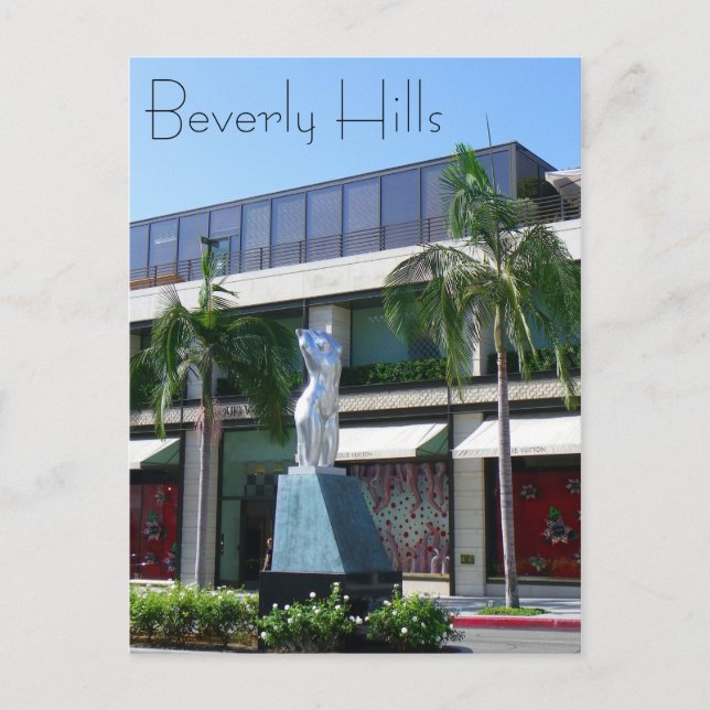 ¡Gran Postal De Beverly Hills! (Anverso)