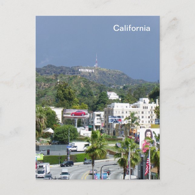 ¡Gran postal de Hollywood! (Anverso)