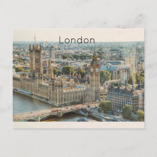 Gran postal de la Cámara de Diputados de Londres