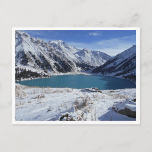 Gran postal del lago Almaty