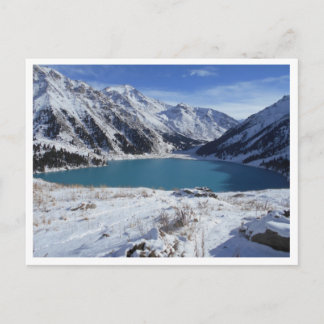 Gran postal del lago Almaty
