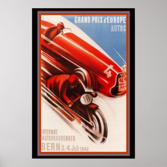 Gran Premio de Europa de la impresión Art Déco (Frente)