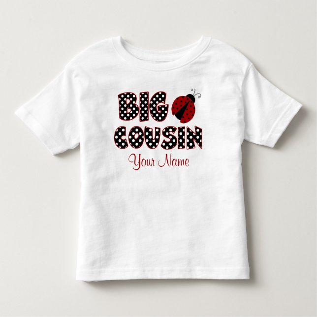 Gran Primo Ladybug Camisa Personalizada (Anverso)