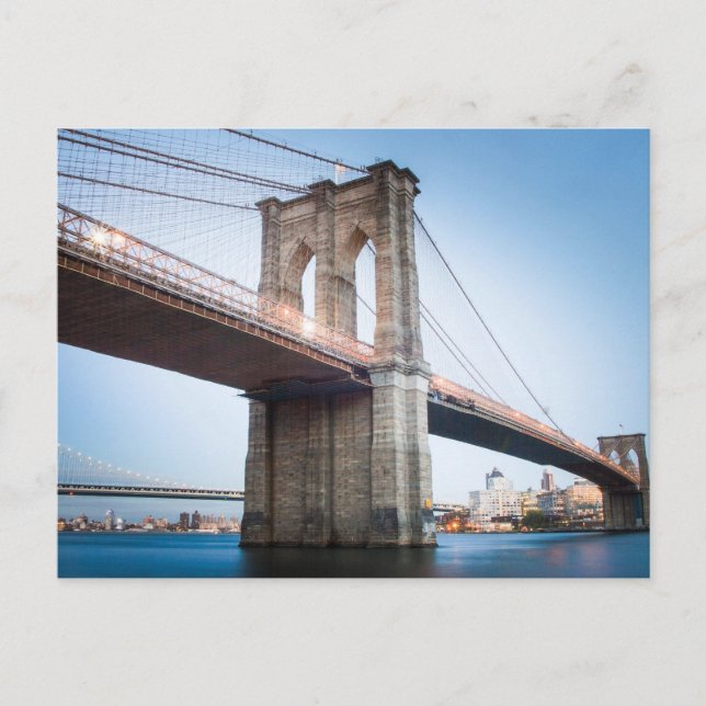 Gran puente en la postal de Nueva York (Anverso)