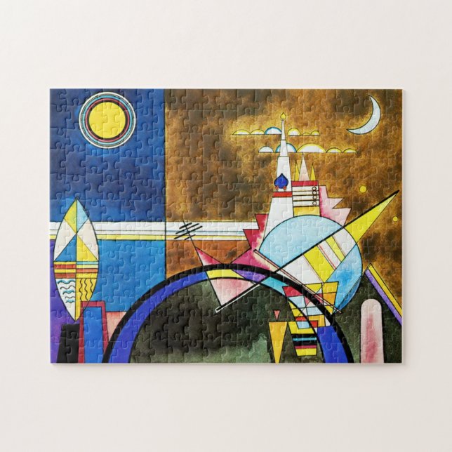 Gran puerta de Kandinsky del rompecabezas de Kiev (Horizontal)