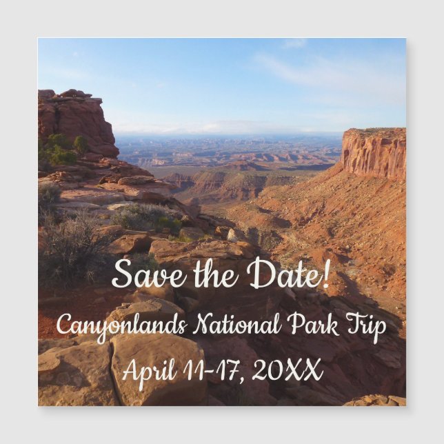 Gran punto de vista en el Parque Nacional Canyonla (Anverso)