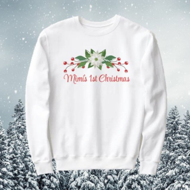 ¡Gran regalo! La primera sudadera navideña de Mimi (Subido por el creador)