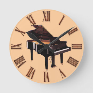 Gran reloj de pared del amante de la música del pi