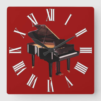 Gran reloj de pared del amante de la música del pi