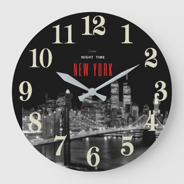 Gran reloj del puente Brooklyn de Nueva York (Anverso)