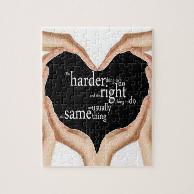 ¡Gran rompecabezas de la cita!! La cosa más dura a (Vertical)