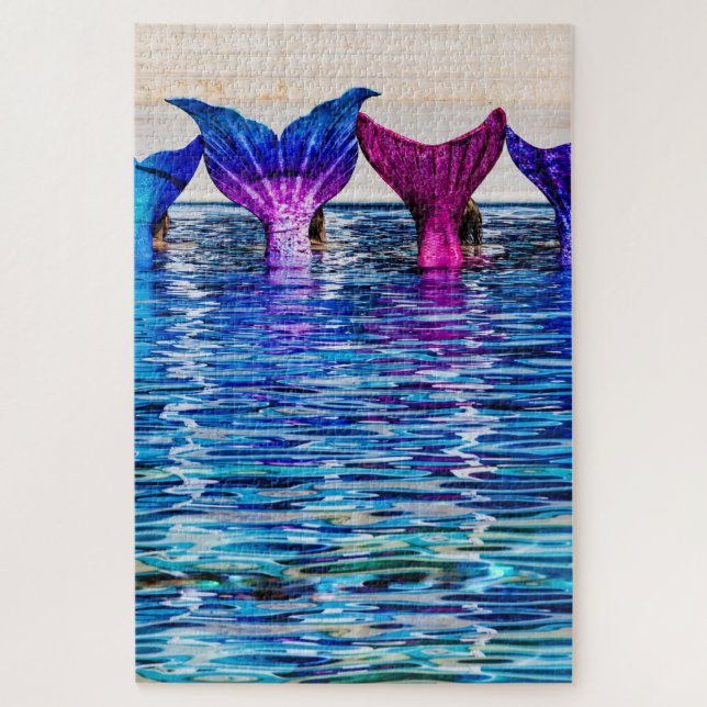 ¡¡¡Gran rompecabezas de Sirena!!! ¡Más de 1000 pie (Vertical)